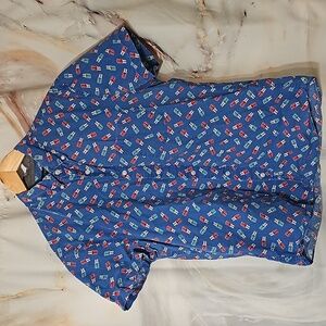 J. Crew slim fit M Summerweight popsicle print